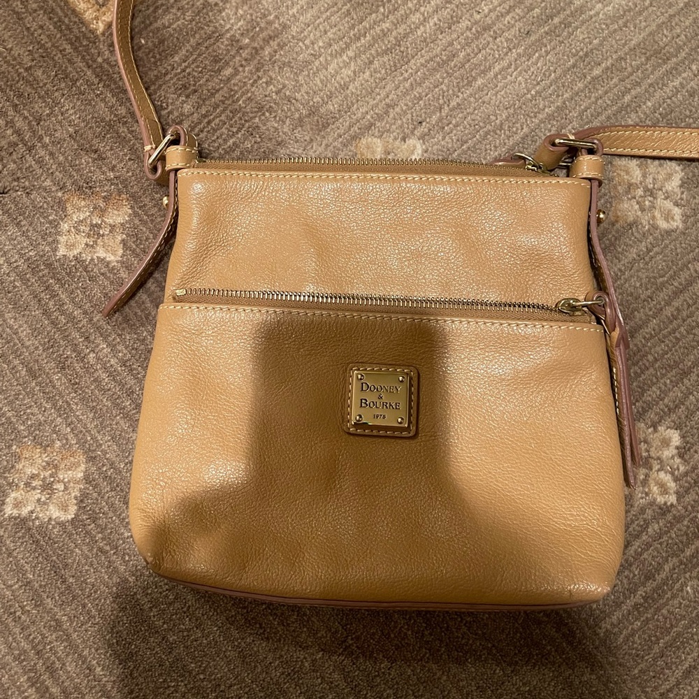 Dooney and Bourke Tan Satchel